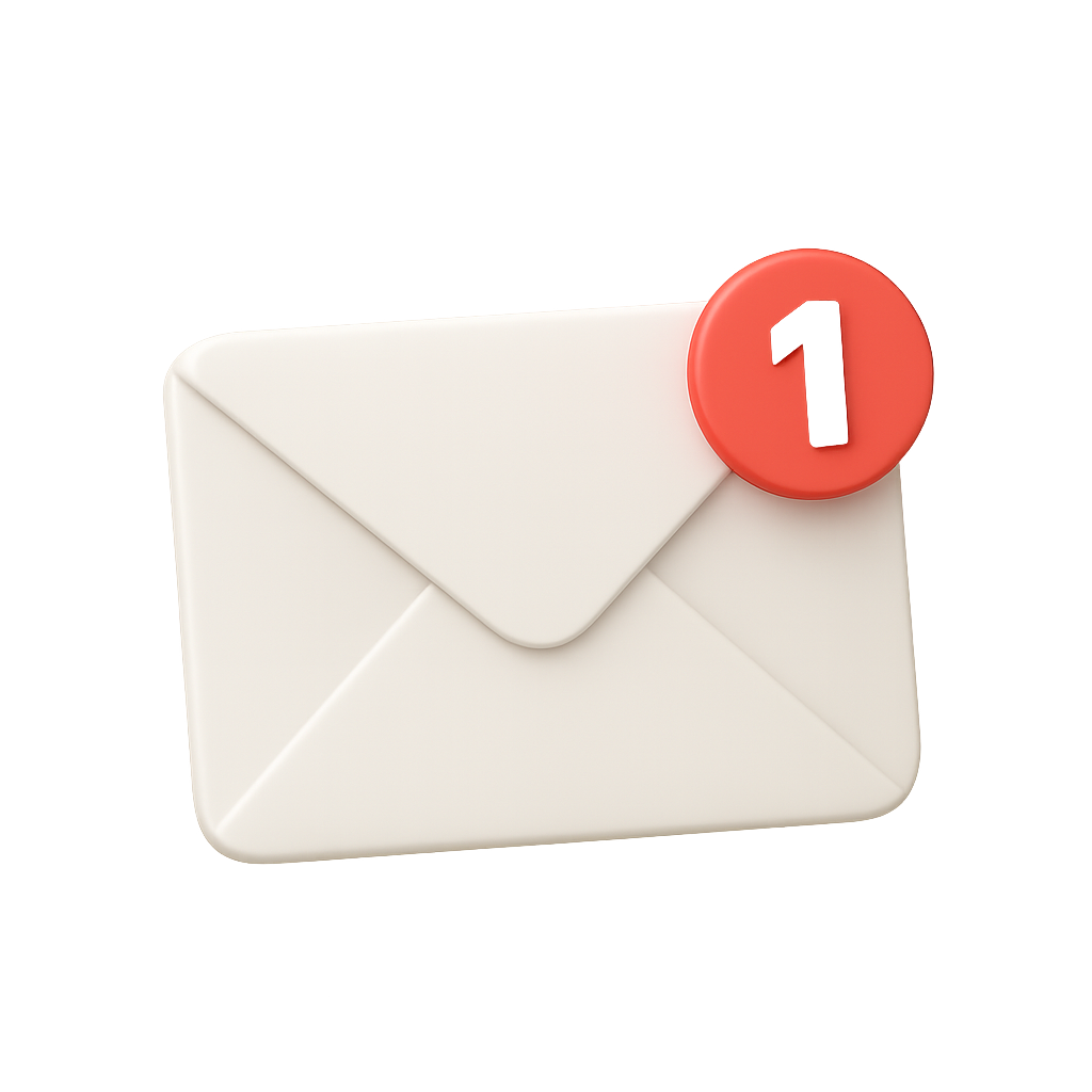 Email reçu de la banque